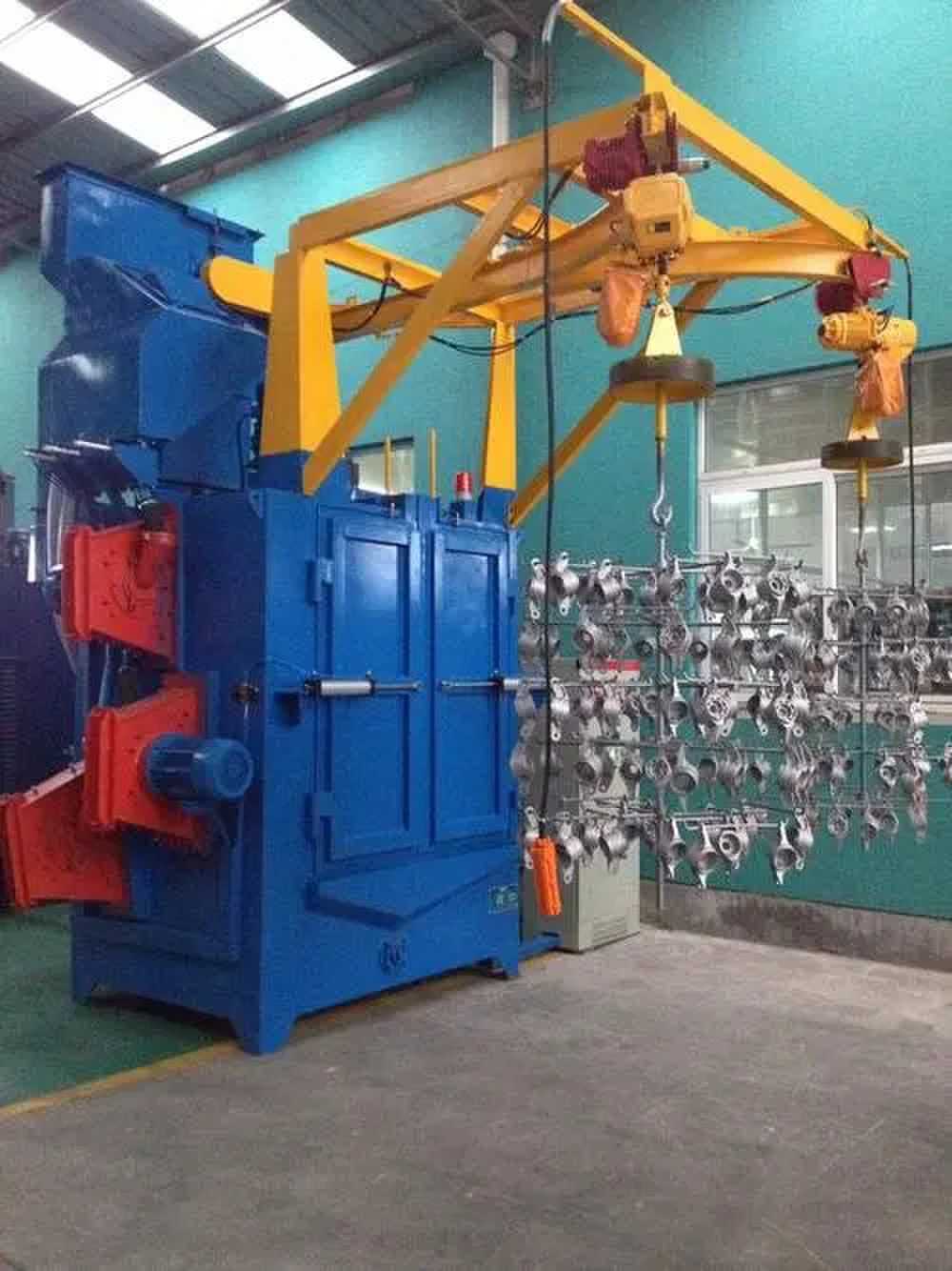 上海环保型抛丸机自动吊钩式抛丸机