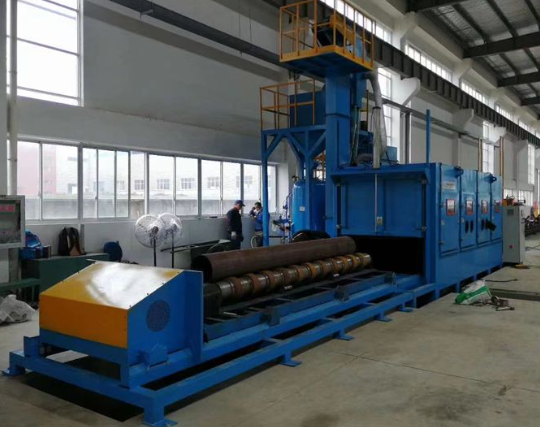 上海喷砂机在管道除锈中的现场施工应用